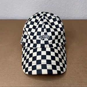 Vans | Checkered Hat - Black White